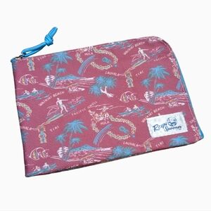 Reyn Spooner x United Airlines UA Travel Amenity Bag Pouch Hawaii First Class